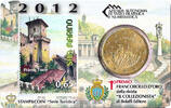 Saint-Marin 50 centimes Prima Torre - 50 centimes 2012 Coincard + Timbre -
