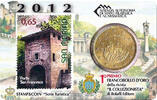 Saint-Marin 50 centimes Porta San Francesco - 50 centimes 2012 Coincard + Timbre -