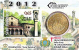Saint-Marin 50 centimes Chiesa dei Cappuccini - 50 centimes 2012 Coincard + Timbre -