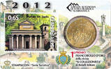 Saint-Marin 50 centimes Basilica del Santo - 50 centimes 2012 Coincard + Timbre -