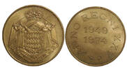 Monaco Médaille - 25 Ans du Royaume Rainier III - 1949-1974 -