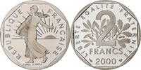 France 2 francs 2 Francs Semeuse - 2000 Frappe BE - issu de coffret -