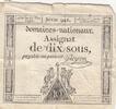France 10 sous 10 Sous - Femmes - bonnet frigien - 23-05-1793 - Sign. Guyon - Série 942 -