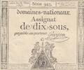 France 10 sous 10 Sous - Femmes - bonnet frigien - 23-05-1793 - Sign. Guyon - Série 943 -