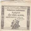 France 10 sous 10 Sous - Femmes - bonnet frigien - 23-05-1793 - Sign. Guyon - Série 943 -
