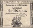 France 10 sous 10 Sous - Femmes - bonnet frigien - 23-05-1793 - Sign. Guyon - Série 890 -