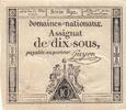 France 10 sous 10 Sous - Femmes - bonnet frigien - 23-05-1793 - Sign. Guyon - Série 890 -