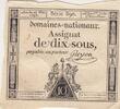 France 10 sous 10 Sous - Femmes - bonnet frigien - 23-05-1793 - Sign. Guyon - Série 890 -