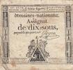 France 10 sous 10 Sous - Femmes - bonnet phygien - 24-10-1792 - Sign. Guyon - Série 690 -