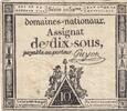 France 10 sous 10 Sous - Femmes - bonnet phygien - 24-10-1792 - Sign. Guyon - Série 1052 -