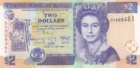 Belize 2021 2 Dollars - Elisabeth II - Ruines Maya - 01-05-2021 - Série DV NEUF