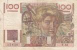 France 100 francs 100 Francs - Jeune Paysan - 07-11-1945 - Série T.14 -