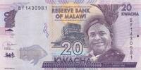 Malawi 20 kwacha 20 Kwacha - Inkosi Ya Makhosi M Mbelwa II - 01-01-2019 - Série BY -