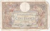 France 100 francs 100 Francs - Luc Olivier Merson - 17-03-1938 - Série K.58285 -