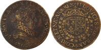 France 1 jeton Louis XIII, Buste Rare - Jeton Laiton -