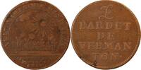 France 1 jeton Chambres Aux Deniers, Bardet De Vermanton - Jeton Cuivre 1711 -