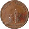 France 1 jeton Parties Et Revenues Casuels, Louis XV - Jeton 1736 -