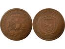 France 1 jeton Maire de Nantes, Louis Charette, Sieur De La Gacherie Jeton Cuivre 1675 -