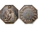 France 1 jeton Notaires, Lille - Jeton Argent Poinçon Corne (Après 1879) -