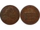 France 1 jeton Chapelle De Versaille, Louis XIV - Jeton Cuivre 1708 -