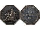 France 1 jeton Commissaires Experts du Gouvernement - Jeton Argent 1831 -