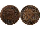 France 1 jeton Maire de Nantes - Jean Poullain, Sieur De La Vincendiere - Jeton Cuivre 1661 -