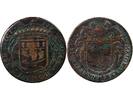 France 1 jeton Maire de Nantes - Jacques Huteau, Sieur Des Burons - Jeton Cuivre 1659 -