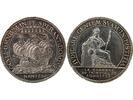 France 1 jeton Tribunal de Commerce de Nantes - Jeton Argent, Sans Poincon Corne -