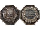 France 1 jeton Chambre de Commerce de Nantes - Jeton Argent, Barre, Poincon Main (1845-1855) -