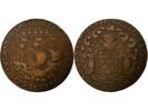 France 1 jeton Maire de Nantes - Gratien Libault, Sieur De La Templerie Jeton Cuivre 1671 -