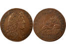 France 1 jeton Trésor Royal, Louis XIV - Jeton Cuivre - 1683 Nuremberg -