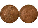 France 1 jeton Louis XIV - Jeton Cuivre, Trêve de Ratisbonne - Nuremberg -