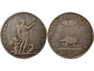 France 1 jeton Jeton Argent, Eglise Saint Roch, Commissaire des Pauvres - 1686 Paris -
