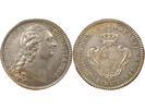 France 1 jeton Louis XVI - Jeton Argent, Notaires de Nantes - 1777 -