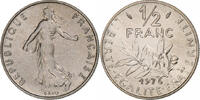 France 1/2 franc 1/2 Franc Semeuse - 1976 - BU - Issu de Coffret -