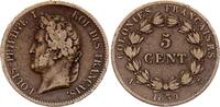 Colonies Françaises 5 cent 5 Cent - Louis-Philippe I - 1839 A Paris -