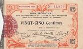 France 25 centimes 25 Centimes - Laon - Bon Régional - 19-09-1915 - Quatrième série -
