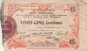 France 25 centimes 25 Centimes - Laon - Bon Régional - 19-09-1915 - Quatrième série -