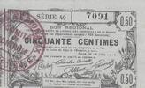 France 50 centimes 50 Centimes - Laon - Bon Régional - 16-06-1916 - Série 40 -