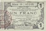 France 1 franc 1 Franc - Laon - Bon Régional - 16-06-1916 - Série 19 -
