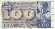 100 francs 1957 Schweiz 100 Francs - Child  St Martin - 04-10-1957 - Serial 20K III / SS
