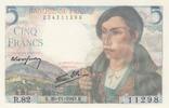 France 5 francs 5 Francs - Berger - 25-11-1943 - Série R.82 -
