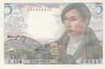 France 5 francs 5 Francs - Berger - 05-04-1945 - Série V.134 -