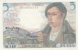 France 5 francs 5 Francs - Berger - 30-10-1947 - Série W.148 -