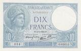 France 10 francs 10 Francs - Minerve - 02-01-1941 - Série O.83013 -