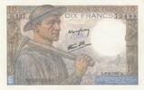 France 10 francs 10 Francs - Mineur - 09-01-1947 - Série G.137 -