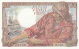 France 20 francs 20 Francs - Pêcheur - 17-05-1944 - Série B.133 -