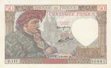 France 50 francs 50 Francs - Jacques Coeur - 11-09-1941 - Série U.117 -