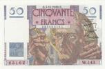 France 50 francs 50 Francs - Le Verrier - 03-11-1949 - Série W.143 -