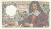 France 100 francs 100 Francs - Descartes - 15-05-1942 - Série F.2 -